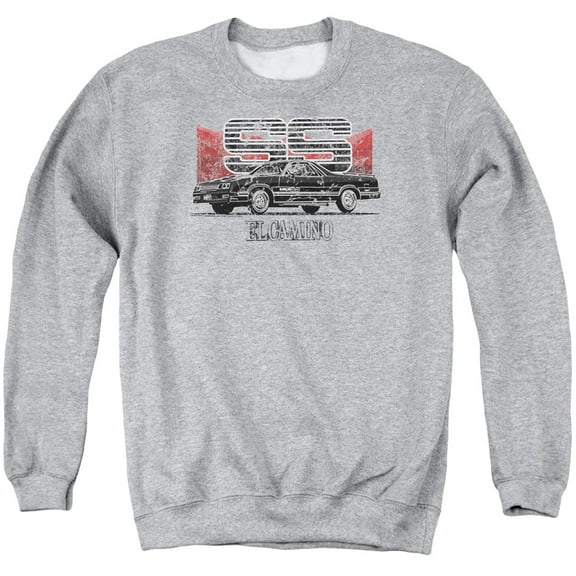 Chevrolet - El Camino Ss Mountains - Crewneck Sweatshirt - Small