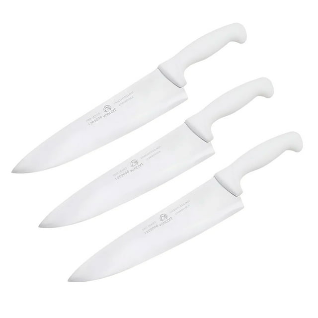 Juego 3 Cuchillos Chef Profesional 10 Pulgadas Vencort