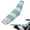 Blue Distressed Wood Stripe, variant on Yspwyqan 1 Pack Dirt Bike Seat Cover Camo Snakeskin Print Gripper Seat Protection Cover Weather Resistant Faux PU Leather Cushion Covers for Motocross Enduro Off Road