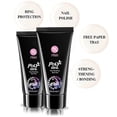 thumbnail image 4 of Kit de gel de extensión de uñas HUOGUO Art Builder 30 ml para mujer, 4 of 5