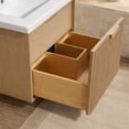 thumbnail image 2 of San Diego 24" Floating Bathroom Vanity Oak, 2 of 11