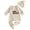 Little Brother Beige, variant on HWJAD Baby Boys Waffle Footed Romper Set for Little Brother Newborn Long Sleeve Jumpsuit Coming Home Clothes Infant Bodysuit Hat Fall Outfits