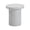 White, variant on Darcy Faux Travertine Concrete Side Table
