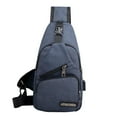 thumbnail image 2 of Bolsa de Pecho Ligera para Hombres Sunnimix Azul 33x16x8cm, 2 of 8