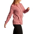 thumbnail image 3 of Women's Pullover Thin Cotton Light Hoodie Sweatshirt (MV Rose, S), 3 of 3
