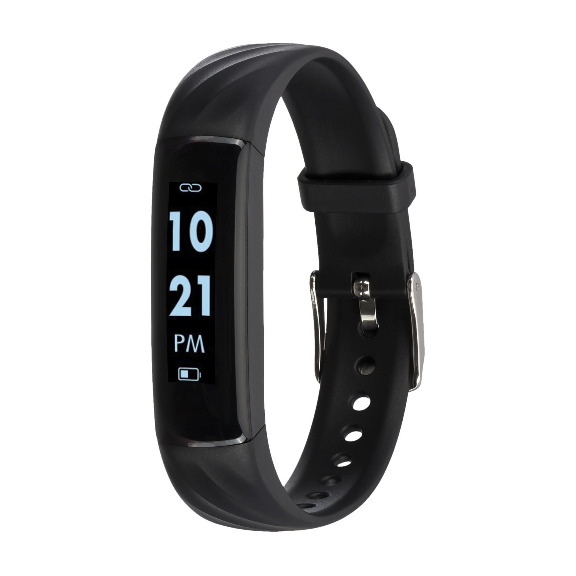 iTouch - iTouch Slim Fitness Tracker with Interchangeable Strap - Black/White - Walmart.com - Walmart.com