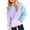 Blue, variant on Mercatoo Teen Girls Tie Dye Cute Hoodies Cotton Fleece Warm Pullover Sweatshirts Tween Kids Long Sleeve Hoodie with Pockets