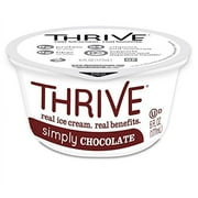 Pack of 24, Thrive, Simply Chocolate Ice Cream, 6 oz Cups