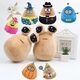 thumbnail image 1 of Muñeco de peluche My Pet Alien Pou para niños, muñeco de cara sonriente marrón, triángulo periférico, cuadrado, regalos de cumpleaños y Navidad, novedad, 1 of 1