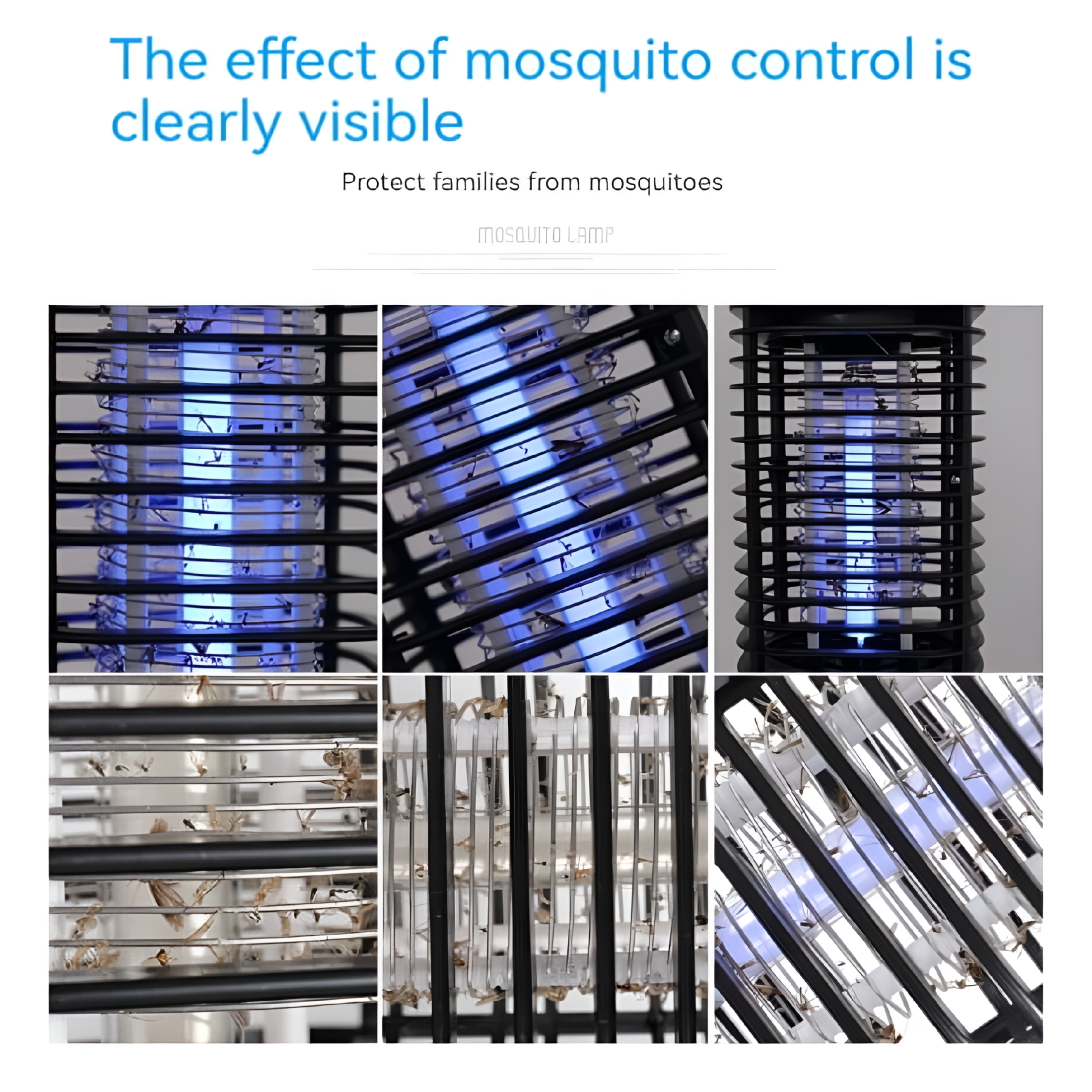 HIBIBUD 2026 New Mosquito Lamps Electric Insect Killer Zapper Led Light Fly Bug Trap Pest Control Lamp for Indoor/Outdoor for Home, Garden, Patio, Camping, Bbq, Outdoor Activities.