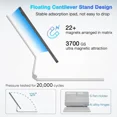 thumbnail image 3 of Étui Clavier Magic pour Samsung Galaxy Tab S10 Plus/S9 Plus/S9 FE Plus/S8 Plus/S7FE/S7 Plus avec Rétroéclairage 7 Couleurs, Pavé Tactile Multi‐touche, Design Magnétique Flottant, Affichage de la Batterie, 3 of 7