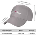 thumbnail image 7 of Girl Dad Dad Hat Outdoor Trucker Hat Unisex Classic Baseball Cap Adjustable Cascade Black, 7 of 7