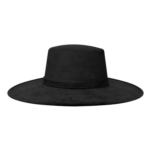 Sombrero Unisex Negro Gamuzina Gamuza Cordobesa M Nueva Imagen Nueva Imagen Sombrero