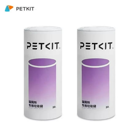 Petkit Poop Bag 2.0 For Purax PuraMax Automatic Cat Litter Box 2 Rollers Bags with Handle Hand Free Dirty For Litter Box Pan  Replacement Trash Bag Waste Bag