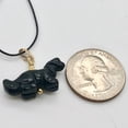 thumbnail image 5 of Obsidian Diplodocus Dinosaur with 14K Gold-Filled Pendant 509259OBG, 5 of 11