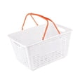thumbnail image 4 of Tnarru Panier d'Achats Panier d'Épicerie Ergonomique Polyvalent Robuste Paniers de Rangement avec Poignée pour Jouets Fruits Cosmétiques Garde-Robe Garage Orange, 4 of 8