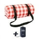 thumbnail image 1 of Manta De Picnic, Estera De Playa, Manta De Picnic De 150 X 200 Cm, Asa De Transporte Plegable Impermeable Y A Prueba De Humedad,Red, 1 of 5