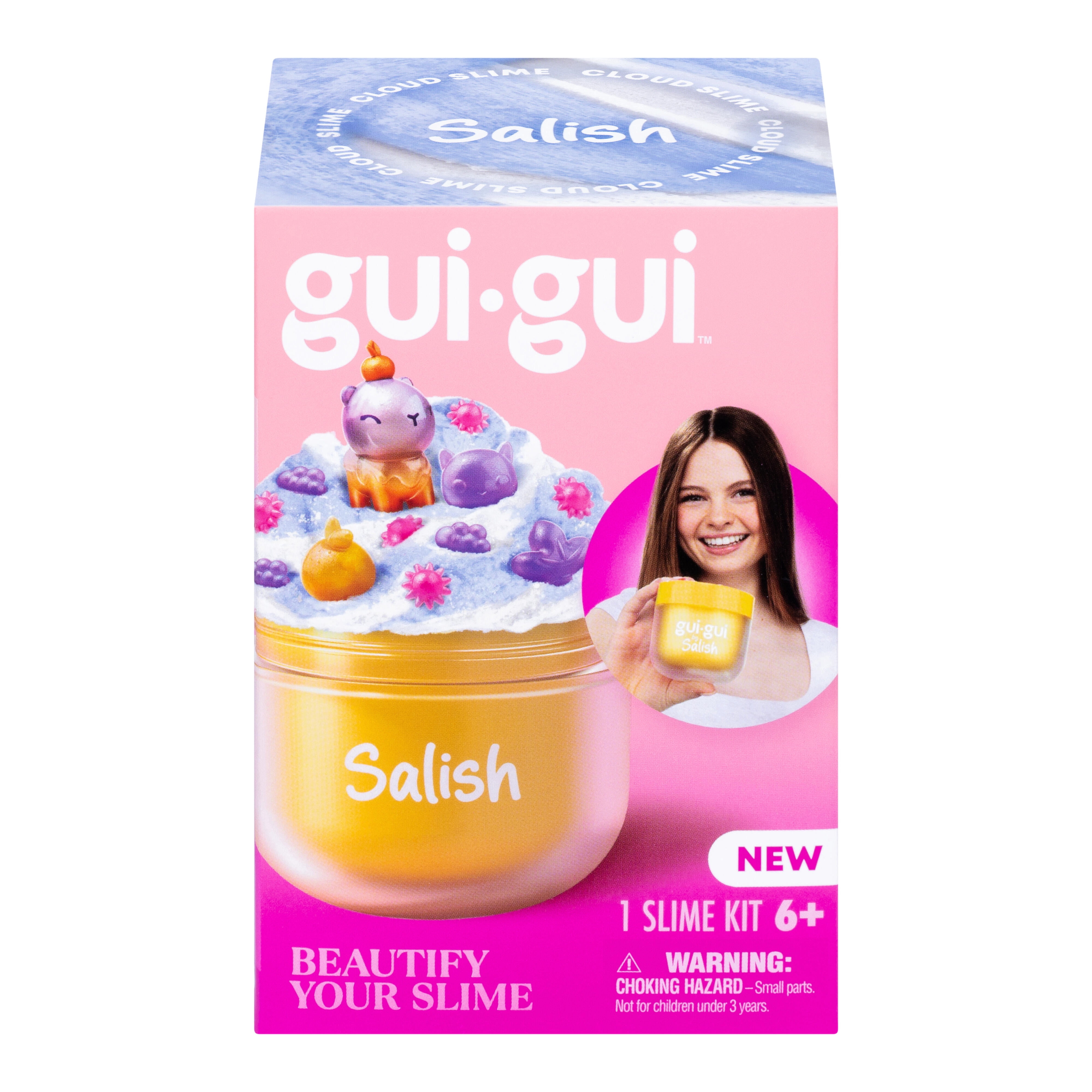 Gui Gui By Salish,  Create The Most Beautiful Slime Based Around All The Things Salish Loves, 4 to Collect, Ages 6+