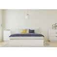 thumbnail image 1 of Nexera 3-Piece Bedroom Set With Bed Frame, Headboard & Nightstand In Queen|White, 1 of 7