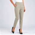 thumbnail image 5 of LVHAOGJOB Womens Length Pants Plus Size Elastic Waist Straight Leg with Pockets Breathable Solid for Women Loose Fit, 5 of 6