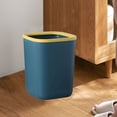 thumbnail image 4 of Coorders Bathroom Trash Can Small Garbage Can Plastic Wastebasket Trash For Toilet Office Bedroom Living Room With Pressure Ring, 4 of 7