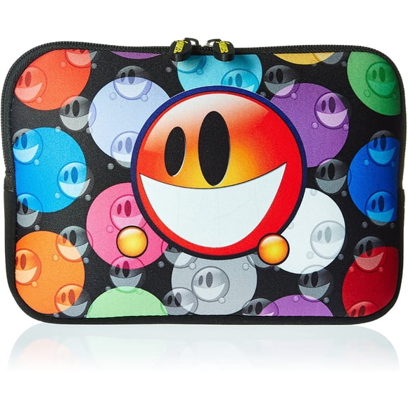 Amzer 7.75-Inch Designer Neoprene Sleeve Case Cover Pouch for Tablet, eBook and Netbook - Smiley Bubble (AMZ5050077)
