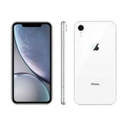 Restored Apple iPhone XR - Fully Unlocked - 64 GB White (Refurbished)