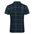 thumbnail image 5 of Scottish Tartans-Scotland Clans Men Zipper T-shirt Summer Casual Short Sleeve T-shirt Top, 5 of 7