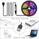 thumbnail image 4 of Tira de luces LED USB 2835, cinta de luz con Bluetooth SMD 5V, lámpara LED Flexible, cinta RGB, diodo autoadhesivo para TV y Escritorio, 4 of 4