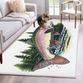 thumbnail image 2 of Non-Slip Rug Pad Rugs Rectangle Area Rugs 3x5Ft Soft Carpet Pads for Living Room Kids Room,, 2 of 9