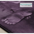 thumbnail image 7 of SAYFUT Memory Foam 3 PC Bathroom Rug Absorbent Bath Mat Set Small Large and Contour Rug, 7 of 7