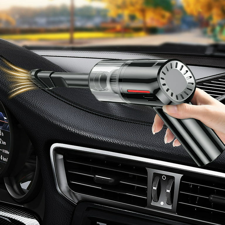 1pc Car Vacuum Cleaner High Power 3300pa Suction Wireless Charging Handheld  Vacuum Cleaner Wet And Dry Small Home Car Dual-purpose Vacuum Cleaner Usb  Charging