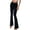 Black, variant on Fayshow0 Light Weight Women Hight Waisted Plus Size Long Pants Women Fashion High Waist Pocket Solid Casual Hip Lift Tight Jeans Trumpet Pants,Black S