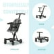 thumbnail image 5 of Dream On Me Lightweight And Compact Coast Rider Stroller With One Hand Easy Fold, Adjustable Handles And Soft Ride Wheels, Grey, 5 of 5