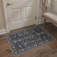 thumbnail image 4 of KUETH 9X12 Vintage Area Rugs Machine Washable Rugs for Living Room, Non Slip Flat Pile Rug with Rubber Backing, Boho Rug for Entryway Bedroom Dining Room Home Office, 4 of 4