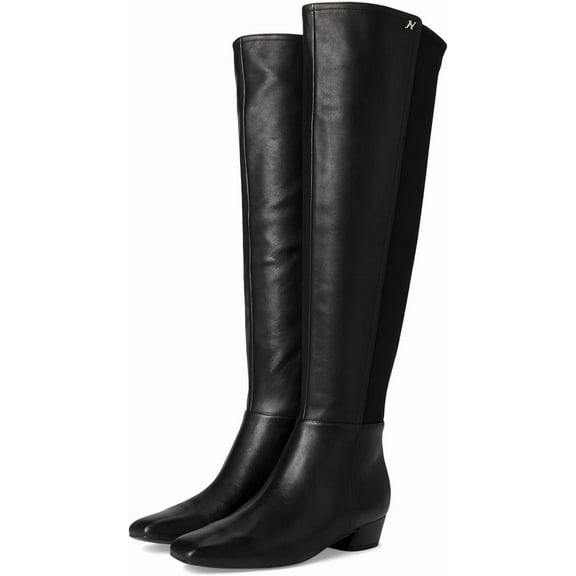 Naturalizer Women's Reese Over The Knee Boot Black 9.5M
