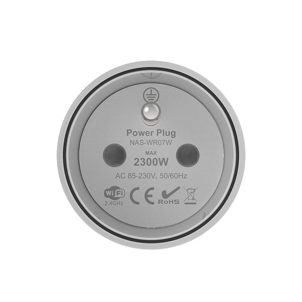 Bearachild Enchufe inteligente con Control remoto WiFi de 2,4 Ghz, salida de Control de voz inalámbrico para oficina, CA 85-230V, electrodomésticos Accesorios para electrodomésticos 10 A Bearachild HA009952-02B