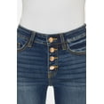 thumbnail image 3 of Kancan - Women's High Rise Distressed Super Skinny Jeans - kc9142d, 3 of 7