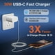 thumbnail image 3 of Cargador Vilive USB C de 30 W de carga rápida para iPhone 15 Pro Max, 3 of 6