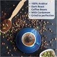 thumbnail image 2 of , Turkish Coffee With Cardamom, 2 X 450 Gr , 100% Arabica Coffee Beans, Ground Coffee, Dark Roast, Lebanese Coffee, Arabic Coffee, Coffee Beverages, Works With Turkish Coffee Machine., 2 of 2