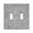 Delicate Pastel Blue Vintage Floral, variant on Dailycode Light Switch Plate Covers 2 Gang Wall Plate Plastics Outlet Covers for Kitchen Home Office Decor Delicate Pastel Blue Vintage Floral