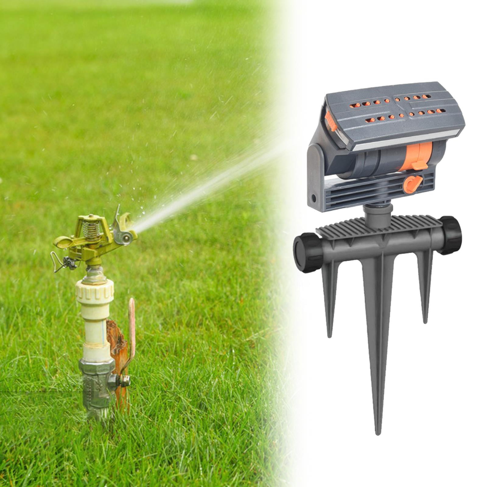 Zxpjkyu 4 Way Adjustments Lawn Sprinkler Quick Connect Portable Versatile 9.8x2x13.2inch