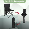 thumbnail image 4 of Sillas de Camping Plegables, Silla Plegable Portatil Ideales para Pescar, Acampar y la Playa, Juego de 2 (Blanco), 4 of 4