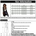 thumbnail image 5 of TQWQT Women's Long Quilted Vest Hooded Maxi Length Sleeveless Puffer Vest Padded Coat Winter Outerwear, 5 of 5