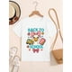 thumbnail image 2 of Back To School Theme T-Shirt, First Day of School, Back To School Girls' Top, First Day of School T-Shirt, Girls' School Design, School Goose T-Shirt, 2 of 6