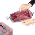 thumbnail image 5 of Travel Cosmetic Bag Portable Women Makeup Bag Cosmetics Case Travel Accessory Organizer, 5 of 5