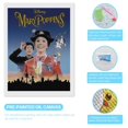 thumbnail image 3 of Mary Poppins Kits de Pintura de Diamantes para Adultos 5D DIY Diamond Art Kits Full Drill Diamond Dots para Regalo Decoración de Pared y Relajación Artes de Gemas 30*40cm, 3 of 6
