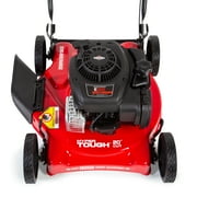 Hyper Tough 20 in 125cc Gas Walk-Behind Push Lawn Mower with Briggs & Stratton Engine, Red