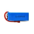 thumbnail image 5 of ​WLtoys 144001 Replacement Battery - 7.4V 3000mAh LiPo (102x34x19mm) Non-OEM Upgrade w/ Extended Runtime - Tray Mod Required​​ Blue, 5 of 6