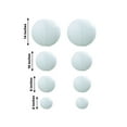 thumbnail image 3 of Efavormart Set of 8 White Chinese Lanterns Hanging Paper Lanterns With Metal Frame 6"/8"/10"/14", 3 of 11